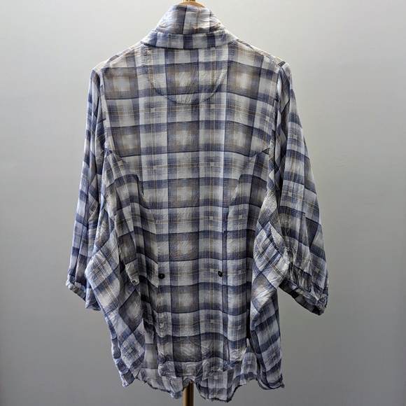 Aritzia Heartloom Plaid Shirt S - Picture 5 of 7